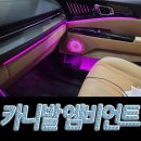 무빙모터스 | KA4 카니발 엠비언트 시공 후기 / 인천카니발튜닝전문