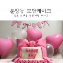 모담케이크 | 김포 주문제작 케이크 모담케이크 리본 케이크 후기