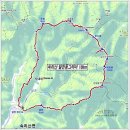 국립공원 종주(장거리)코스 지도 / gps트랙 이미지