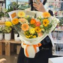 해바라기안경원 | 춘천 꽃다발｜춘천 퇴원꽃선물, 노랑·주황로 화사하게 제작한 봄꽃다발