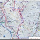 은정세천 | 식장지맥 4구간［17번도로-망덕봉-식장산(623.6m)-4번국도-대전터널-가양공원］.