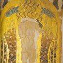 크림트의 베토벤 프리즈 /Gustav Klimt, Beethoven Frieze, 1902. 이미지