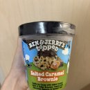 벤앤제리스 탑트 솔티드 카라멜 브라우니 솔직후기 │단짠 조합 제대로 맛본 날 (영양정보, 칼로리)