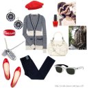 ☞‥[코디] Marc by Marc Jacobs cardigan & Miu Miu bag &Ray-Ban Sunglasses 이미지