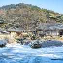 #계룡둘레 명재고택 雪景 풍경# 이미지