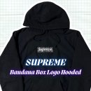 티박스 | [SUPREME] 슈프림 반다나 박스로고 후드티 블랙 후기 : 사이즈 팁 및 코디