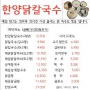 한양칼국수 - 도봉구 | 한양칼국수