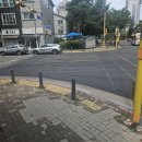 도마로 보행자우선도로 | 아파트 앞 횡단보도 태양광 표지병 설치 공사 현장 후기