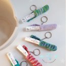 손뜨개 키링 만들기 이미지