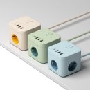 오아 큐브 멀티탭 PD35 대용량 4000W 콘센트 USB C타입 고용량 멀티 3구 어댑터 이미지