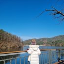 기산제방 | 포천 청계호수 둘레길. 기산저수지 둘레길 한 바퀴 겨울 풍경