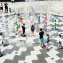 바닥분수 이미지