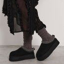 겨울신발추천 | 포멜카멜레 에스닉 퍼 뮬 Black 5cm 착용후기 내돈내산