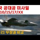 중국 공대공 미사일. PL-10/15/17/XX. KF-21 무장과 비교 이미지