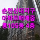 순천 신대지구 아파트 매매 105동 4층(전세 안고) 이미지