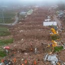 이번 폭우에 산사태로 마을 하나가 무너진 경북 예천 이미지