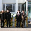 재산면출신 (주)구마이엔씨 임창길대표 관내저소득층 주민들에게 쌀100포전달 이미지