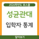 성균관대학교 법학전문대학원 | 2026학년도 성균관대 로스쿨 (법학전문대학원) 입시 합격자 통계 정보 - 성별, 출신대학 순위, 전공...