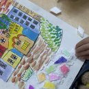 아트앤힐미술교습소 | [안말초 미술학원 이매동 미술 아트앤힐] 스페인 건축가 가우디의 트렌카디스 기법 배워보았어요