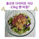 23 | 출산후 다이어트 식단 + 한약으로 -23kg 뺀 후기