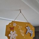 금정구 장애인복지관 | 부산 금정구 특수학급 토탈공예 문패 만들기와 클레이 표정 캔버스 액자 수업 후기