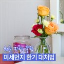꽃샘방 | 미세먼지 환기 방법｜원룸 꽃샘추위 환기 실제 기준 정리