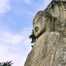 경주 남산 삼릉계곡 마애석가여래좌상 이미지