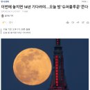 이번에 놓치면 14년 기다려야…오늘 밤 '슈퍼블루문' 뜬다 이미지