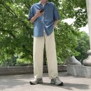 사이즈 핏 | 유니클로 바지 치노팬츠 와이드핏 사이즈 추천 후기