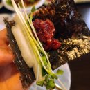 아르페지오금산점 | 발산 육회 육회한녀석들 내발산점 육회한상 뭉티기 육사시미 육회 초밥 알밥 후기 ft. 전통주