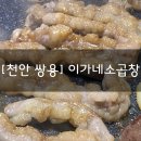 이가네곱창 | [천안 쌍용] “이가네소곱창” 내돈내산 소곱창 솔직후기