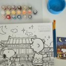 유화(야간) 이미지