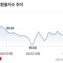 뚝뚝 떨어지는 원화 가치. OECD 회원국 중 최하위권 이미지