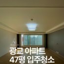 강아지세상 | 수원시 영통구 이의동 광교이편한세상 47평 이사청소 작업후기