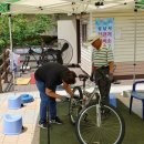 탄천 자전거 정비소 이미지