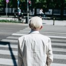 노인보호구역 표지판 이미지