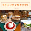 세종 금남면 맛집 발산커피 이색적인 애견동반카페
