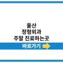 울산 정형외과 일요일 진료 주말 하는곳 야간 응급실 비용 할증 요약 놓치면 안되는 필수정보