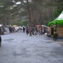 황토와 통나무 캠핑장 이미지