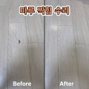 원고잔로1R | 안산마루수리 찍힌 마루 손상 감쪽같이 수리한 후기