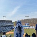 삼성2차(아) | 25 삼성라이온즈 개막전 삼성vs키움 2차전 직관 후기