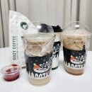 중앙로사거리 | 고척사거리 ‘우지커피’ 배달 후기_디카페인 라떼 3종 비교 &amp; 미니 츄러스 핫도그까지