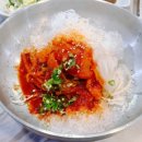 참가자미물회 이미지