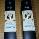 훼스토 CPX 터미널 버스 노드/솔레노이드 밸브(Festo&#39;s CPX Terminal Bus Node/Sol valve, CPX-M-FB33, VSVA-B-M52-MH-A1-15L) 이미지