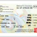 [한국 운전면허증]뒷면에 영문 표기된 새 운전면허증, 35개국 통용 이미지