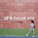 [건강정보]걸을 때 10cm 보폭 넓히면 일어나는 놀라운 변화 이미지