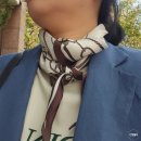 헤지스 마름모 실크 스카프 LFmall 3만 원대 구입 3040대 선물추천