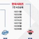 31년 만에 성사되는 삼성 vs 기아 한국 시리즈 이미지