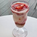 좋은맛 | 할리스 메뉴 토마토 상큼 컵빙수 혼자 먹기 딱 좋은 1인 빙수 맛 후기