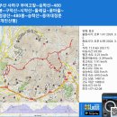 부산 사하구 부여고앞~승학산~480봉~구덕산~시약산~둘레길~꽃마을~엄광산~480봉~승학산~동아대정문 (2024. 3. 2) 이미지